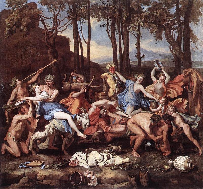 POUSSIN, Nicolas The Triumph of Pan sg Germany oil painting art